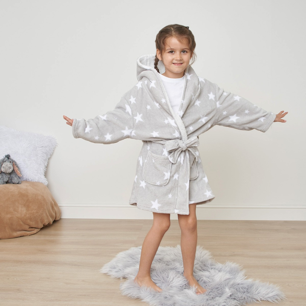 Winter Flannel Bathrobe For Girls | Warm Winter Sleepwear For Kids | Ages 4  12 | Zipper Closure | Teen Girl Dressing Gown | Pyjamas 210203 From Lu02,  $24.18 | DHgate.Com