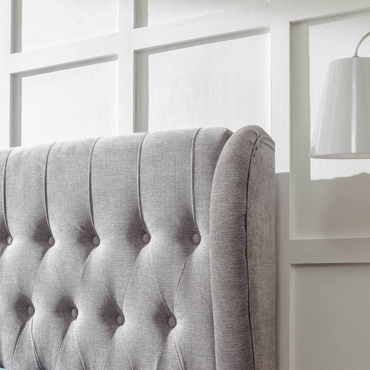 Dakota Ottoman Storage Bed - Platinum>