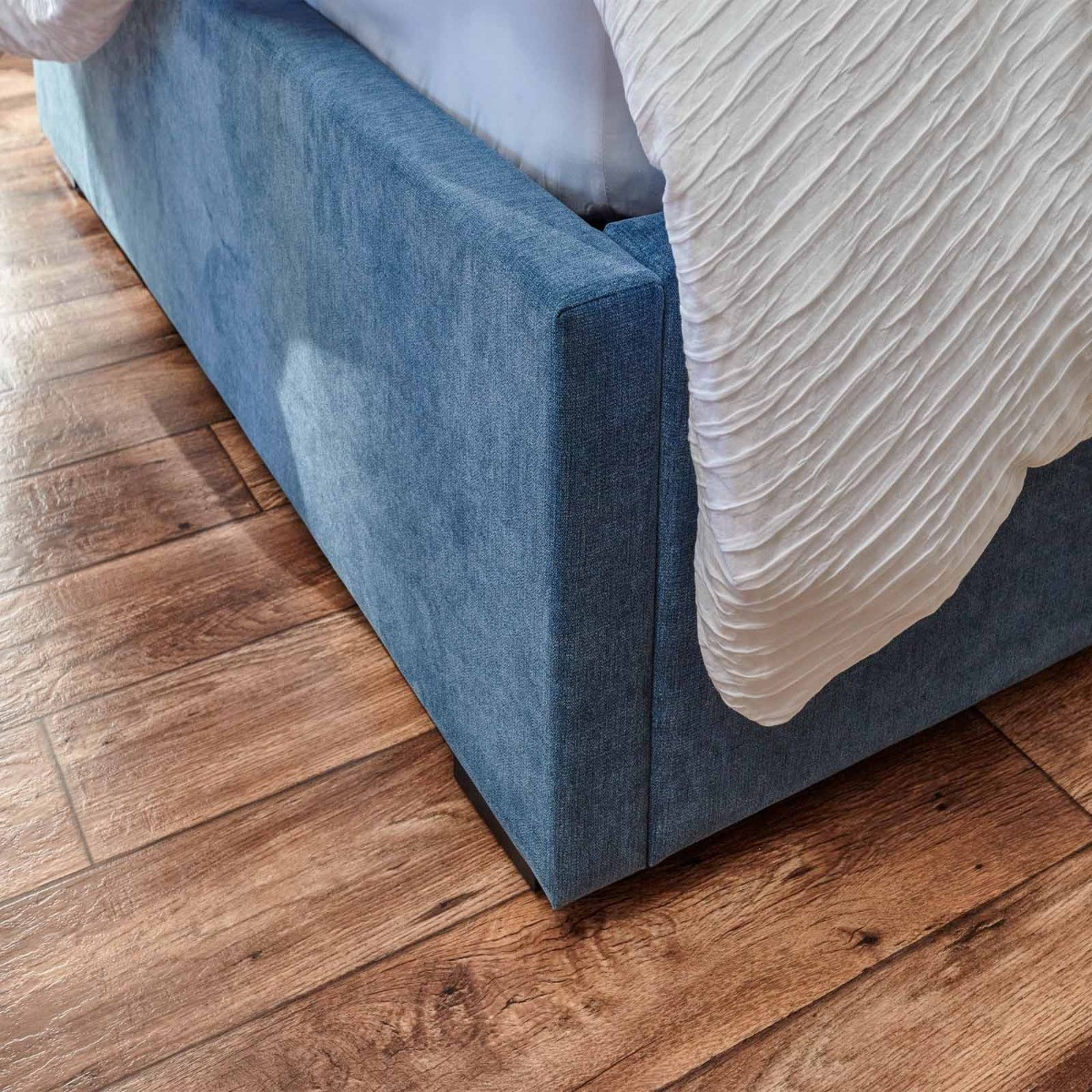 Dakota Ottoman Storage Bed, 5ft King - Teal>