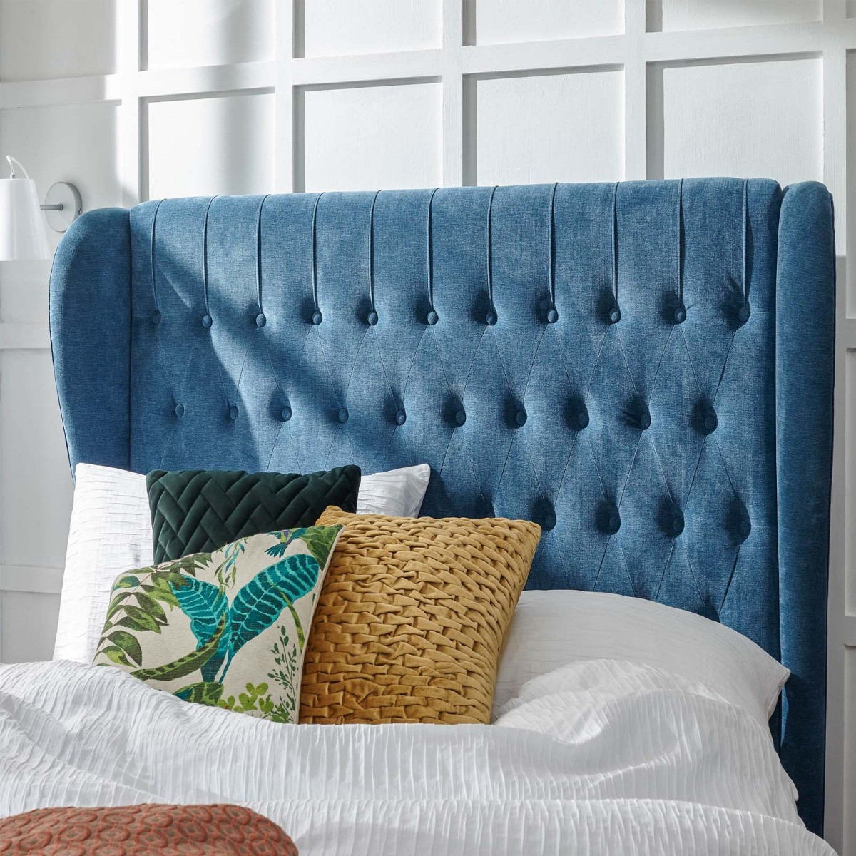 Dakota Ottoman Storage Bed, 4ft 6 Double - Teal>