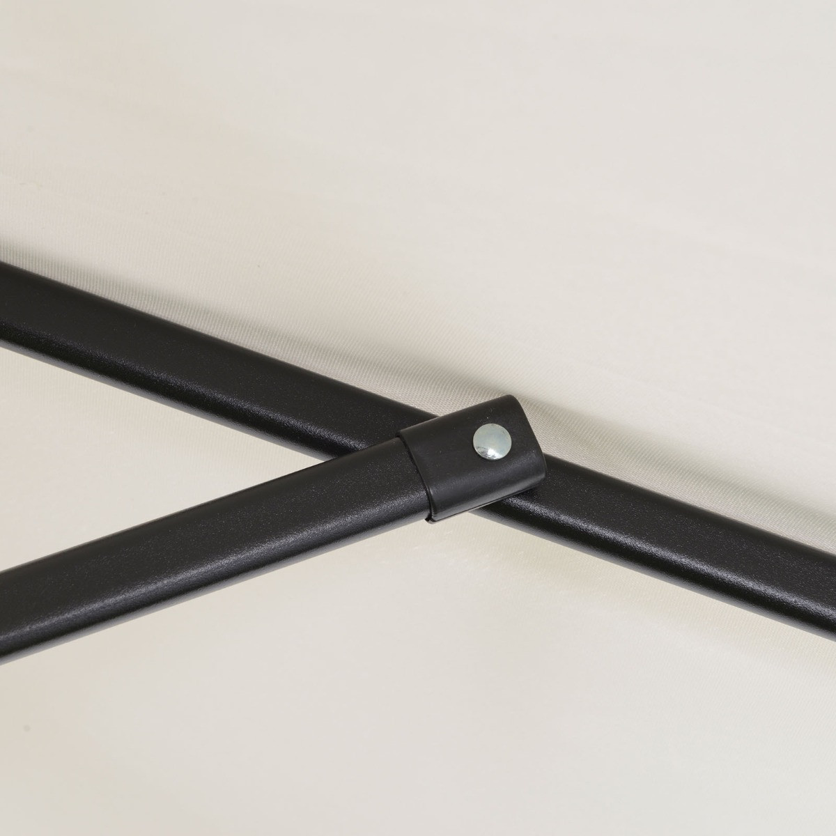 Outsunny Patio Parasol Umbrella, Cream - 1.96m>