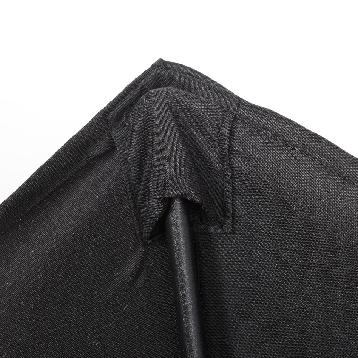Outsunny Patio Parasol Umbrella, Black - 1.96m>