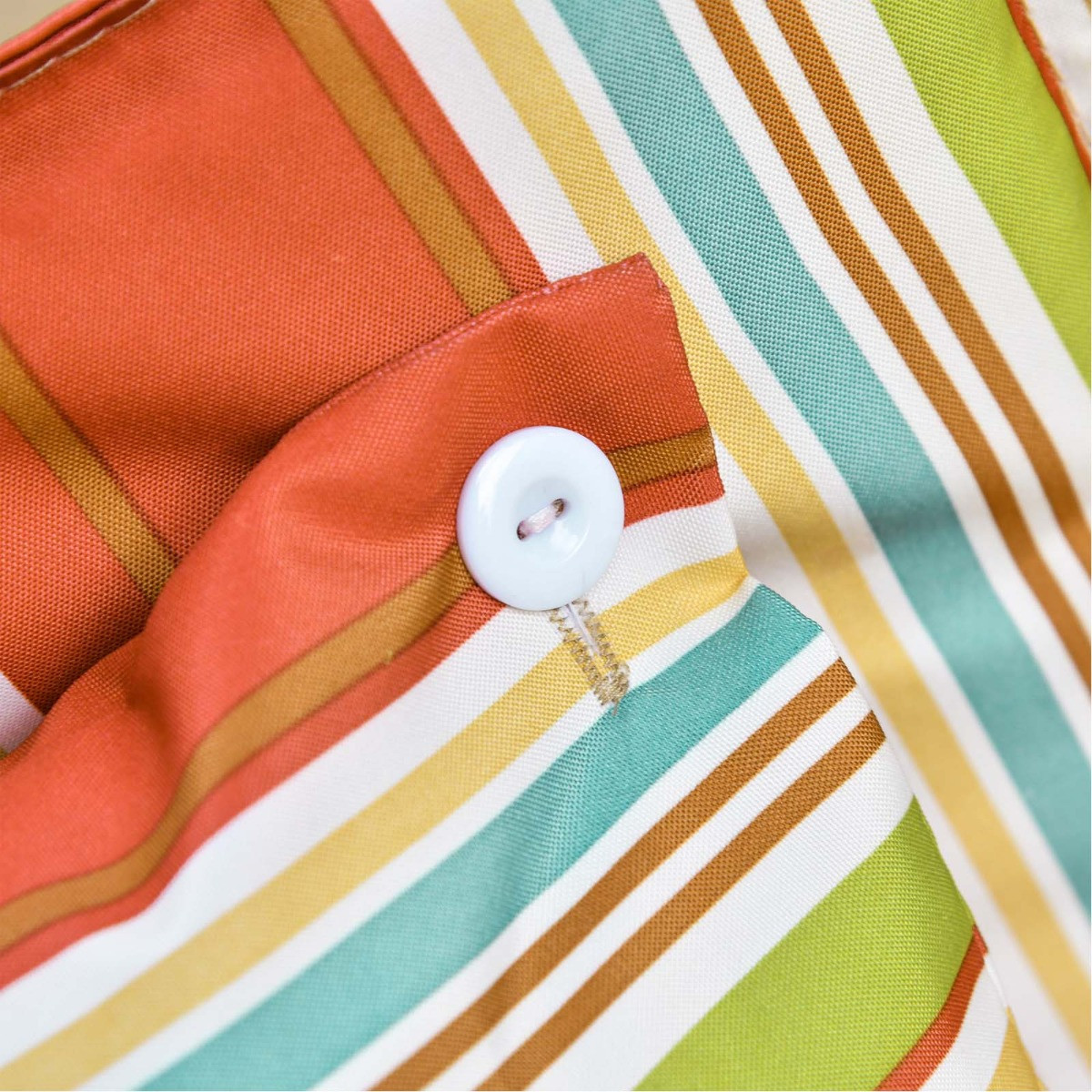 Outsunny Hanging Stripe Swing Chair - Multi>