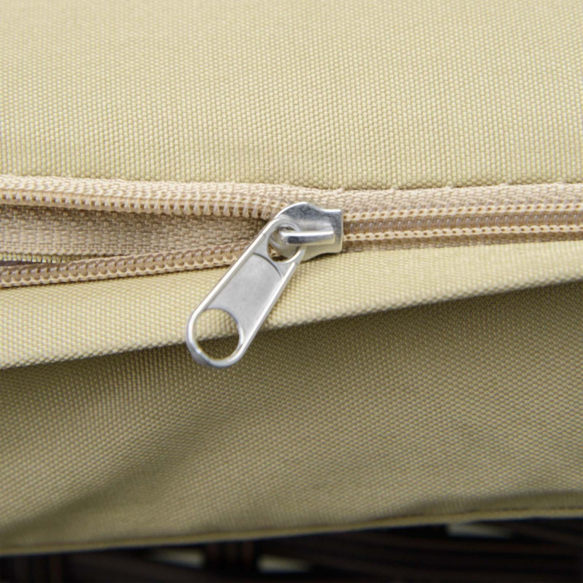 Outsunny Rattan Wicker Bistro Set, Brown/Beige - 3 Piece>