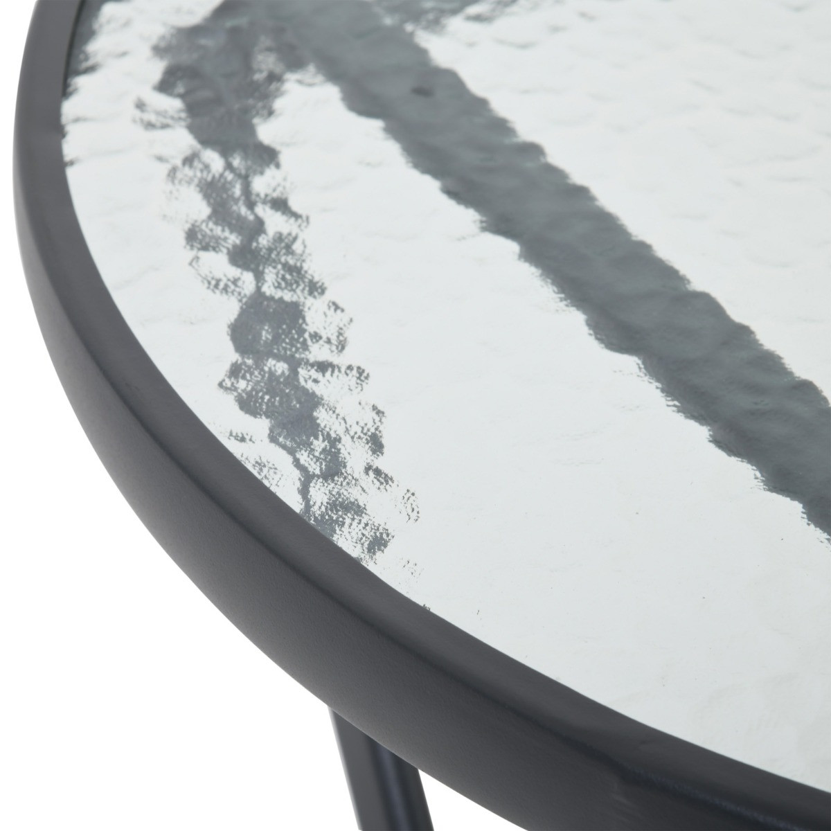 Outsunny Rattan Wicker Bistro Table And Chair Set, Grey - 3 Piece>