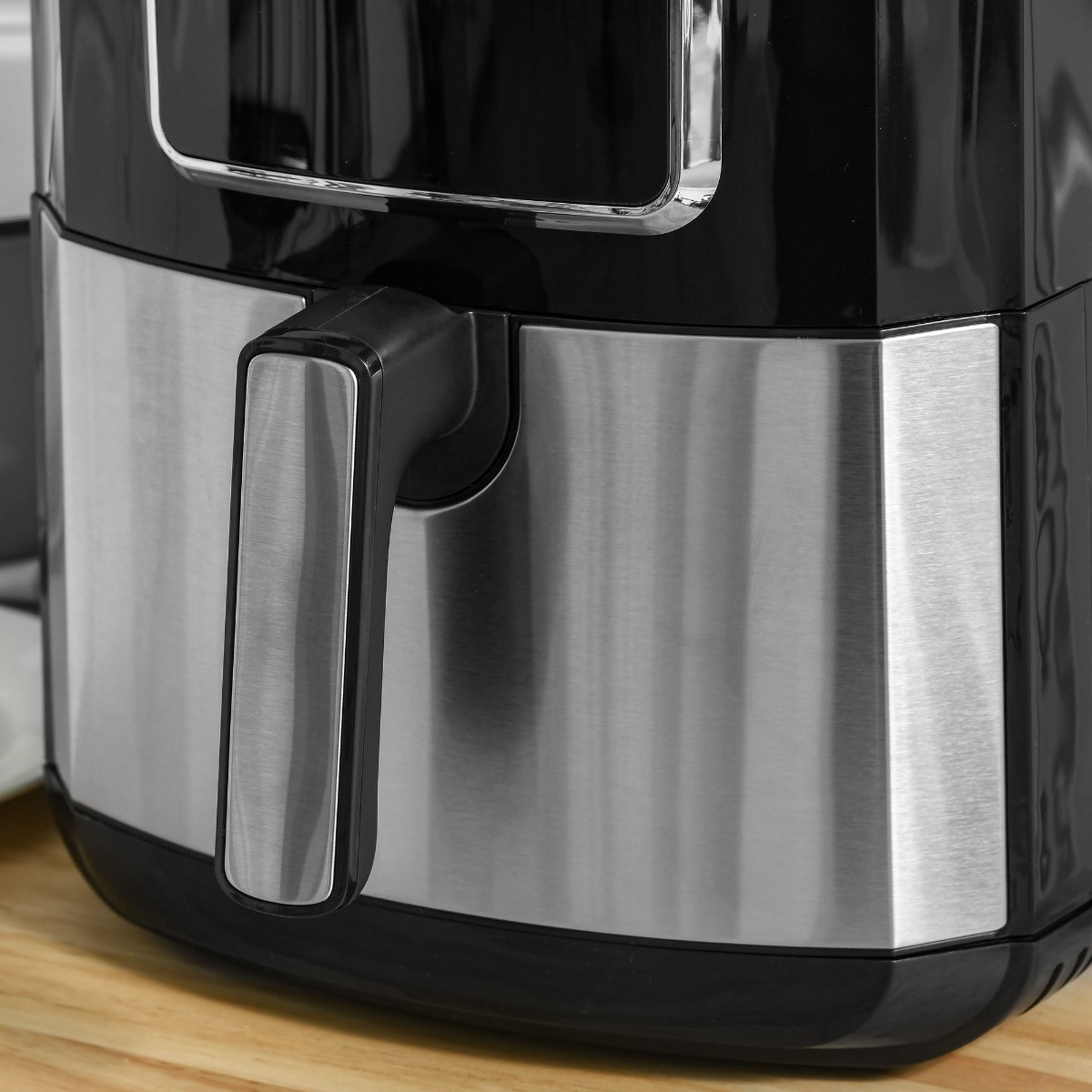 Homcom 6.5L Digital Air Fryer - Black>