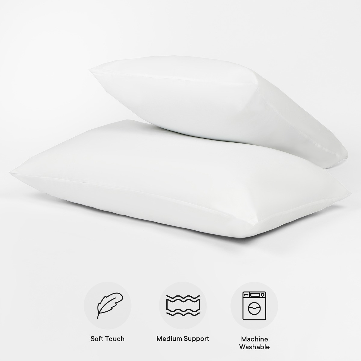 OHS Soft Touch Pillows - White>