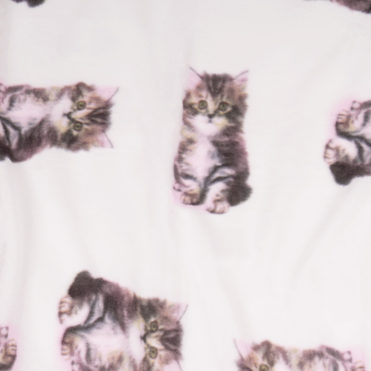 Fleece Blanket 120x150cm - Cat Kitten>