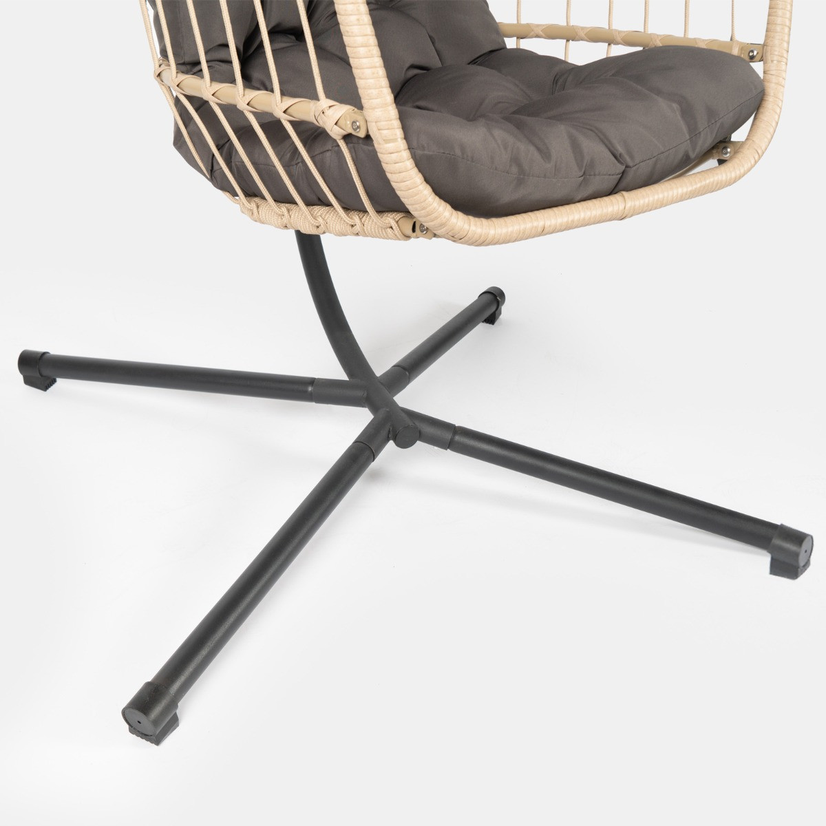 OHS Foldable Hanging Egg Chair - Natural >