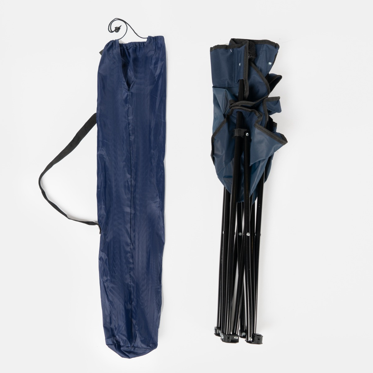 OHS Adults Foldable Camping Chair - Navy>