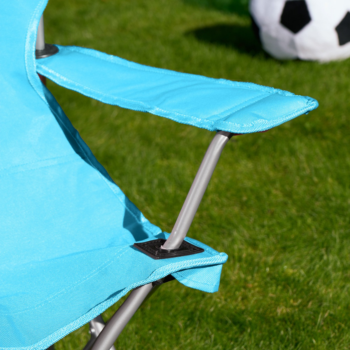 OHS Kids Foldable Camping Chair - Blue>