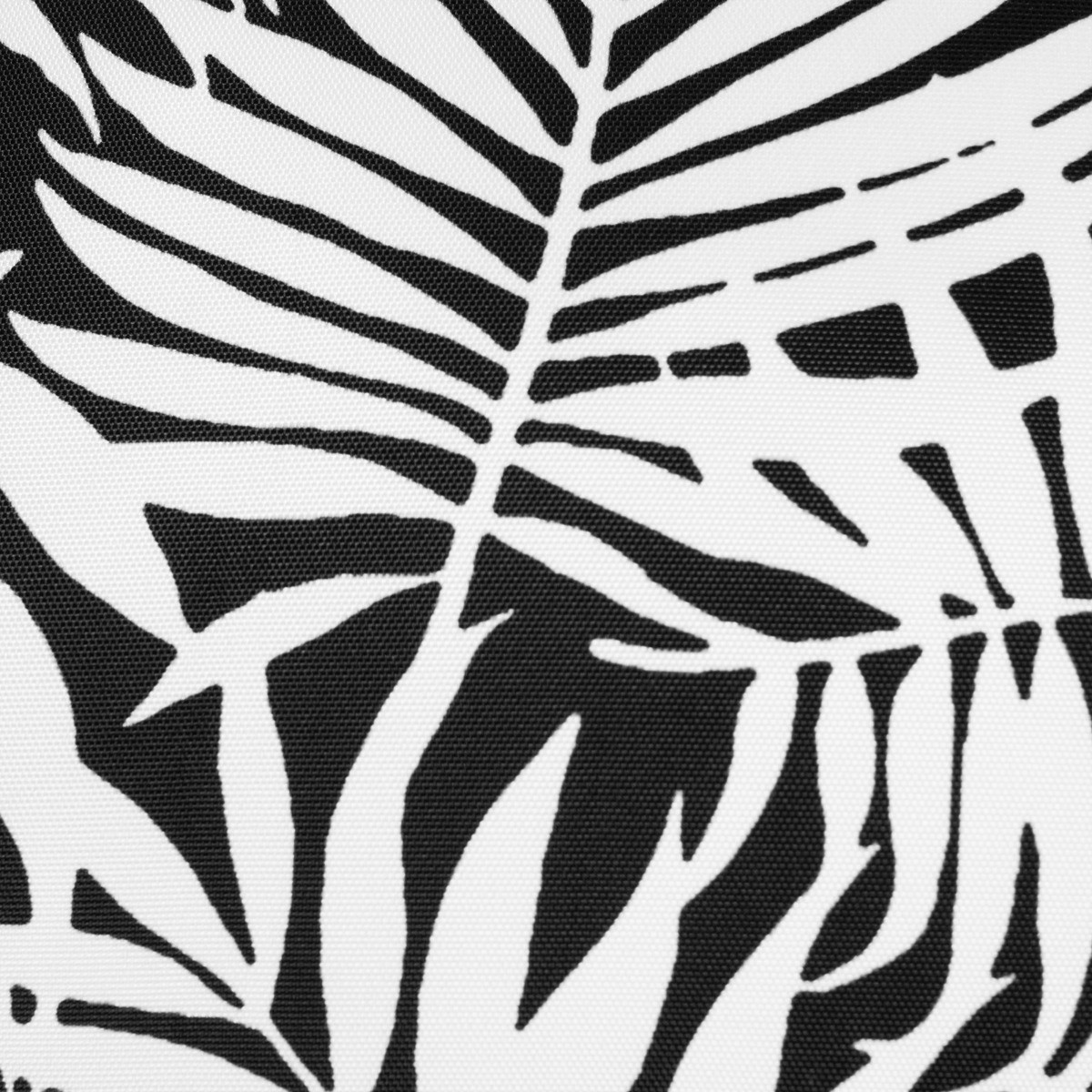 OHS Leaf Water Resistant Cushion Covers - Black/White>