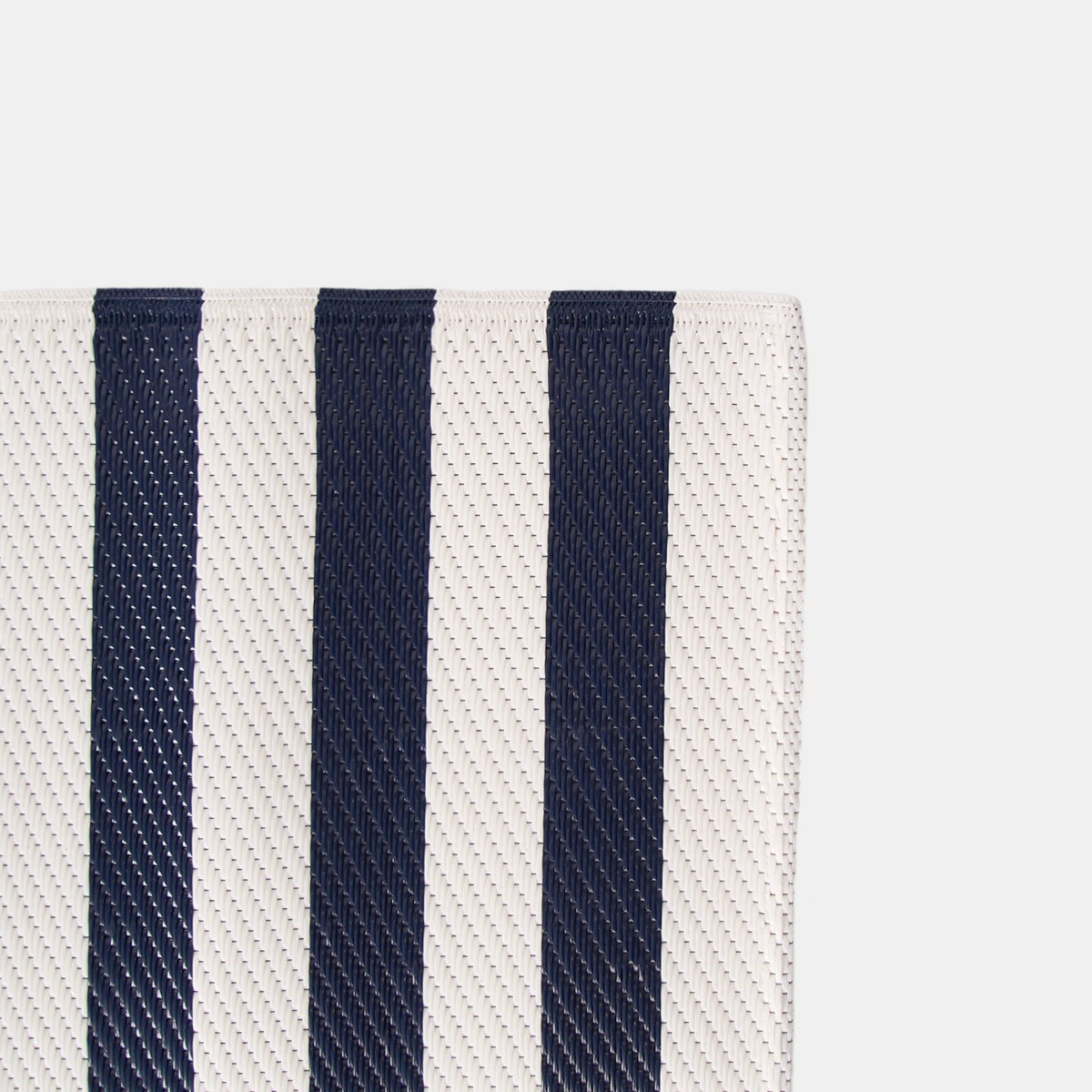 OHS Stripe Outdoor Rug - Navy/White>