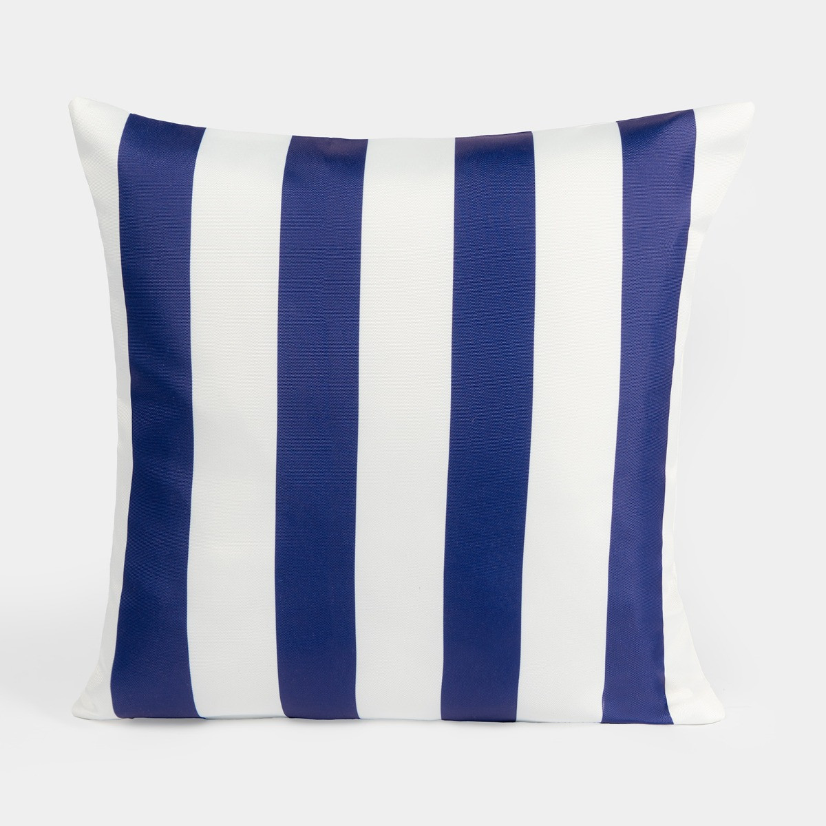 OHS 4 Pack Stripe Water Resistant Cushion Covers, Navy / White - 45 x 45cm>