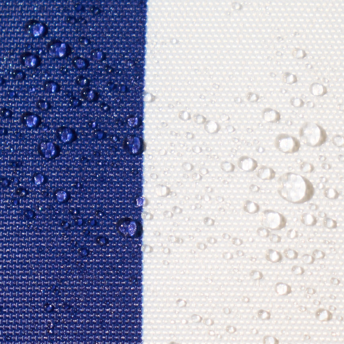 OHS 4 Pack Stripe Water Resistant Cushion Covers, Navy / White - 45 x 45cm>