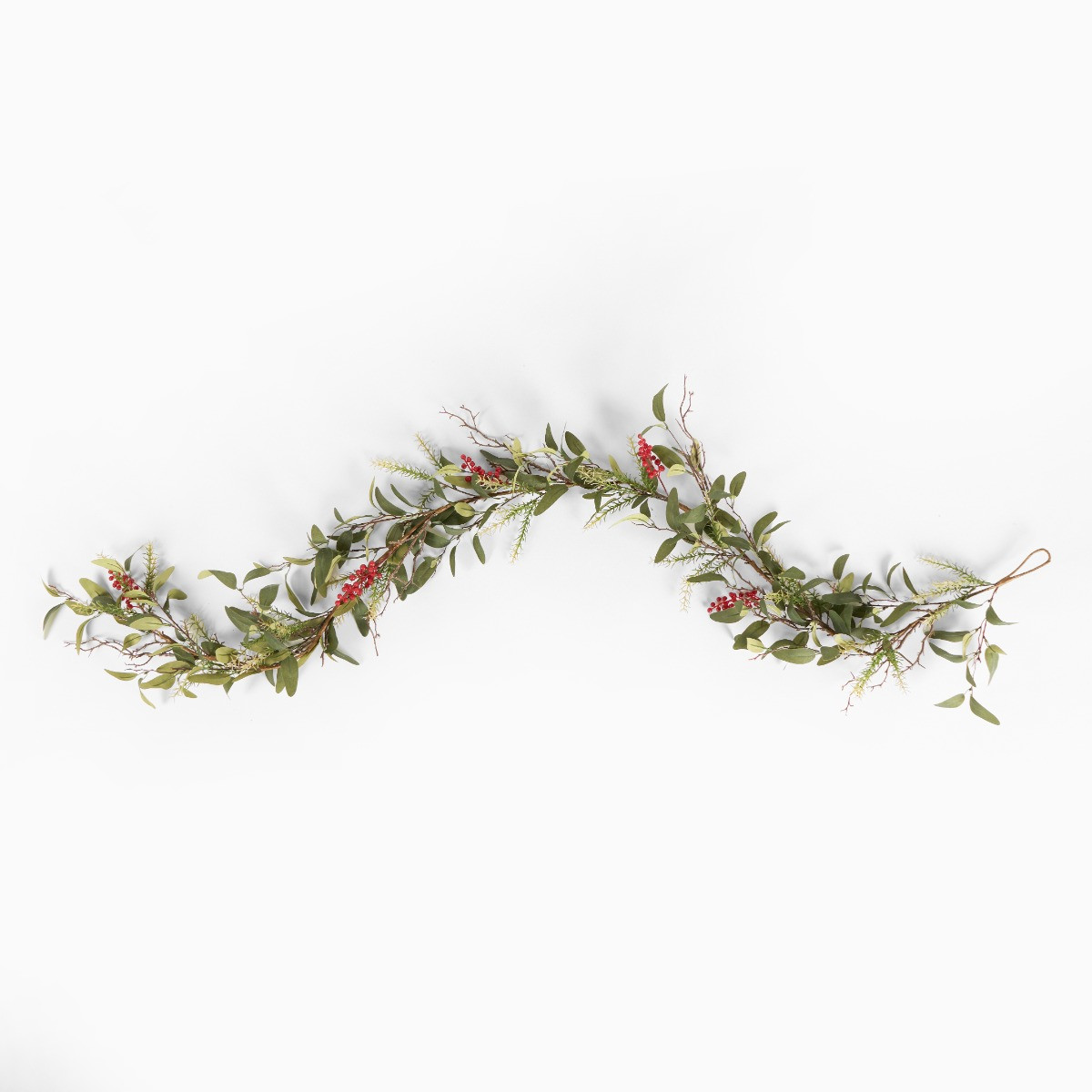 OHS Christmas Berry Garland, Red/Green - 160cm>