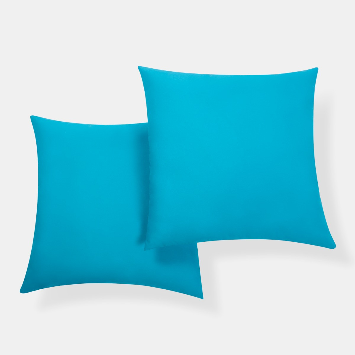 OHS 4 Pack Indoor/Outdoor Cushion Covers, Sea Blue - 45 x 45cm>