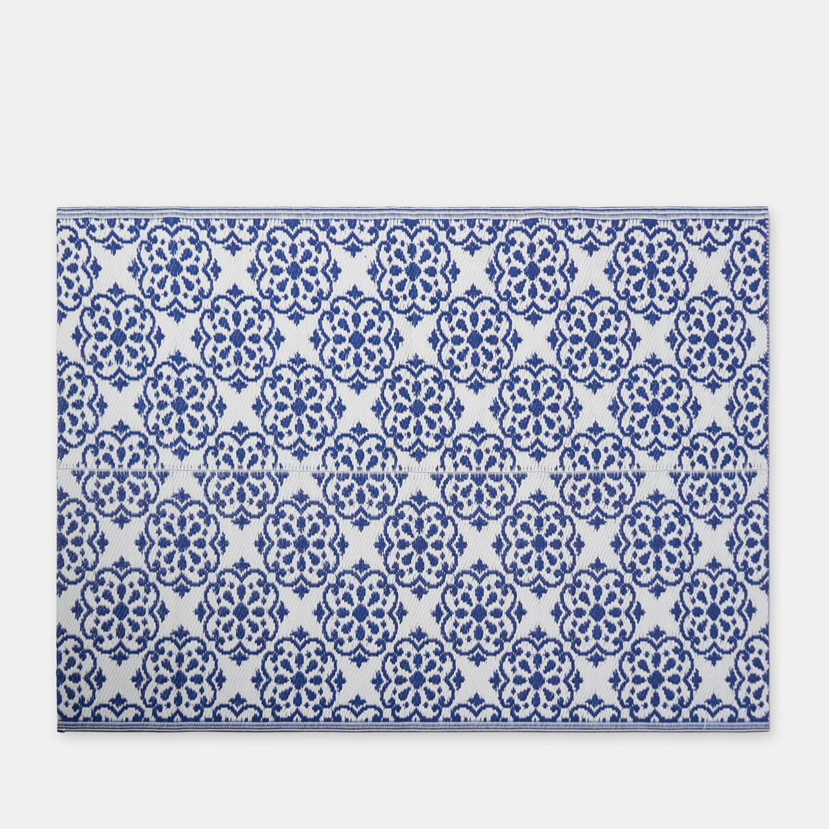 OHS Outdoor Tile Print Rug, 160cm x 230cm - Blue>