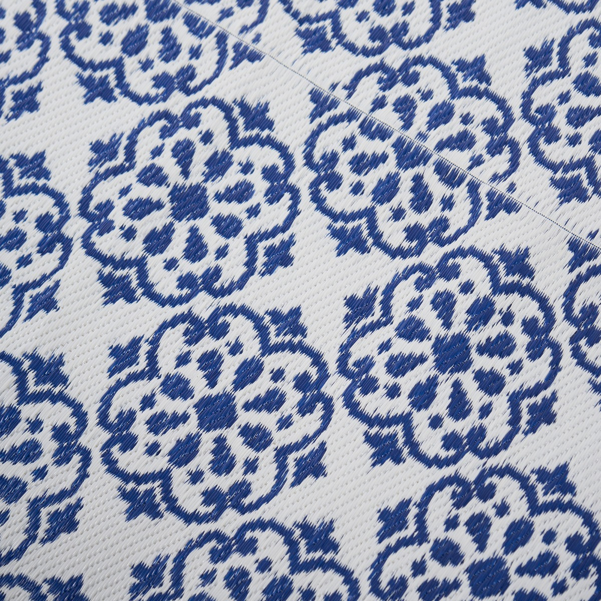 OHS Outdoor Tile Print Rug, 160cm x 230cm - Blue>