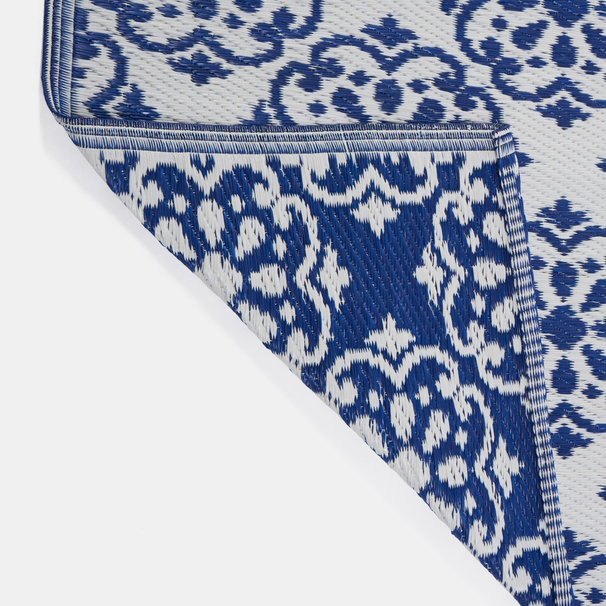 OHS Outdoor Tile Print Rug, 160cm x 230cm - Blue>