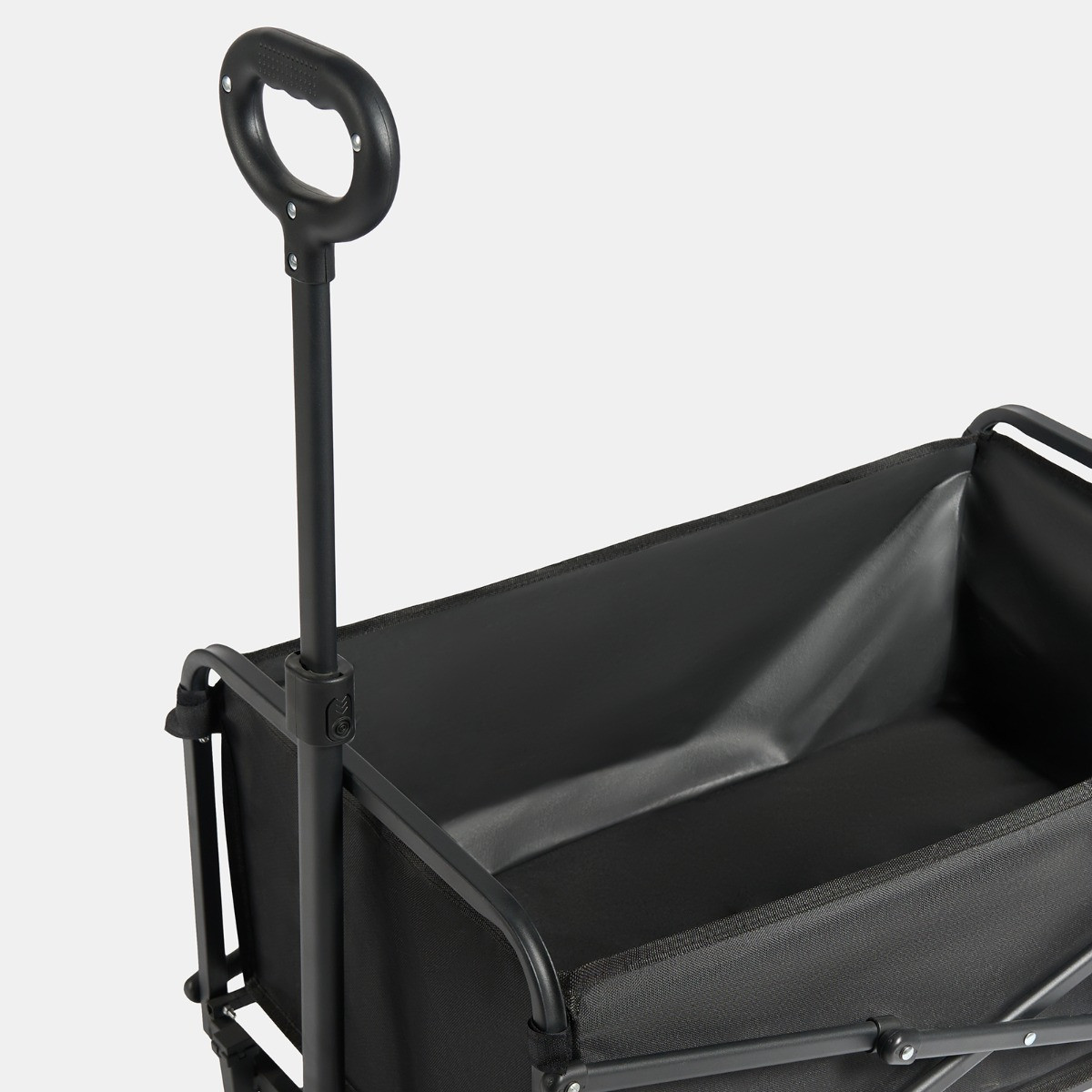 OHS Foldable Camping Trolley - Black >