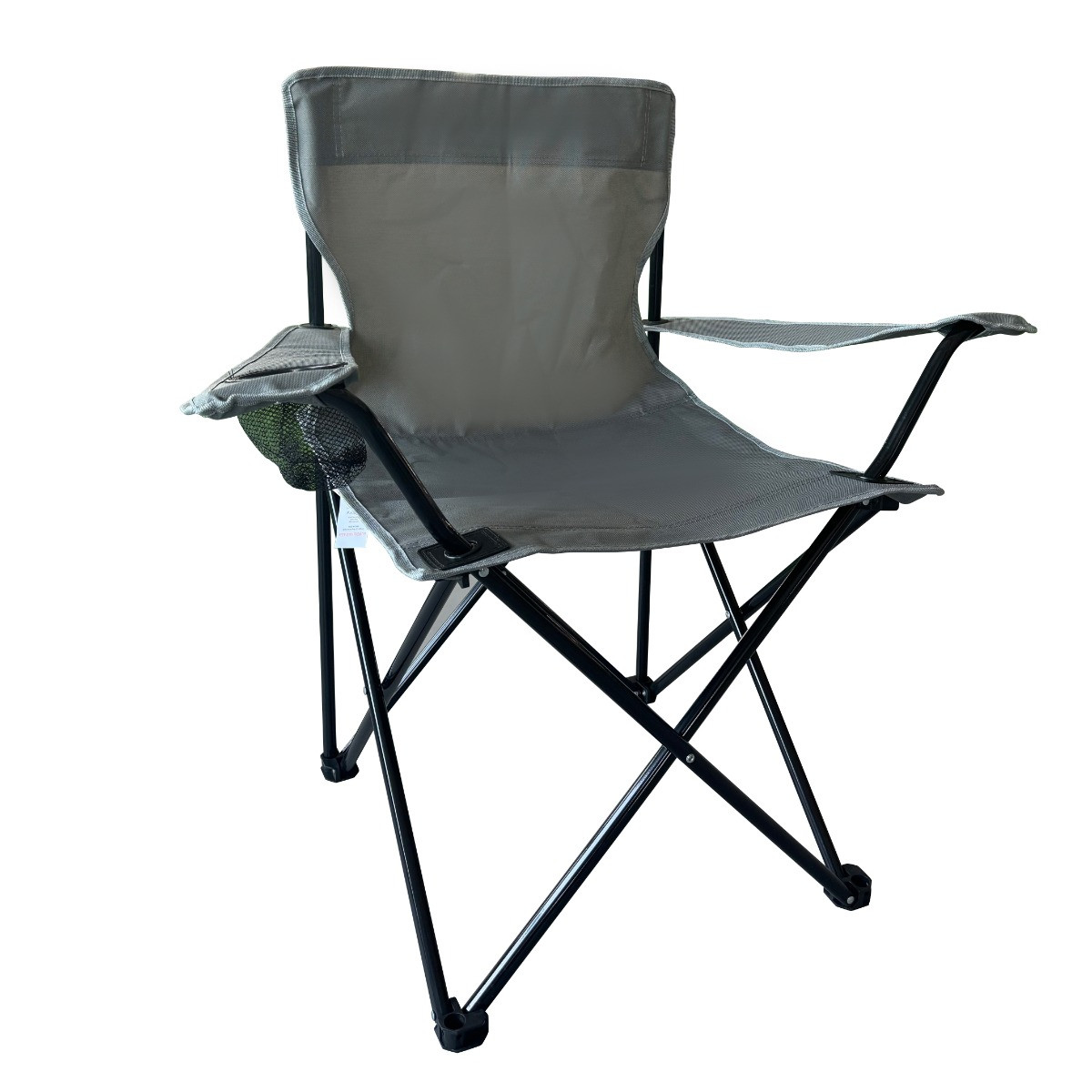 OHS Adults Foldable Camping Chair - Grey>