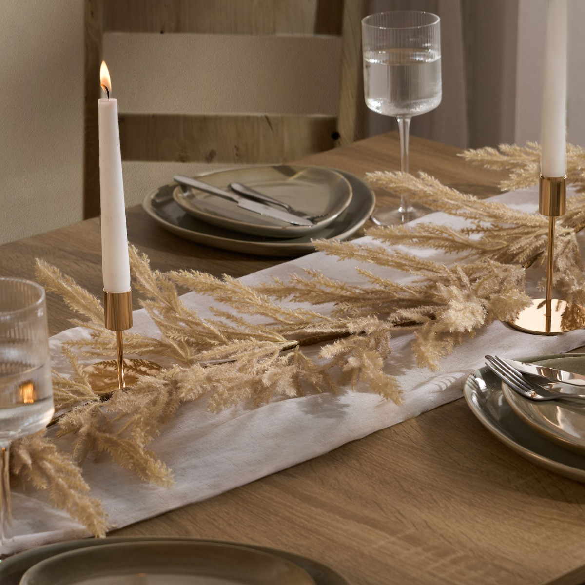 OHS Pampas Garland - Natural>