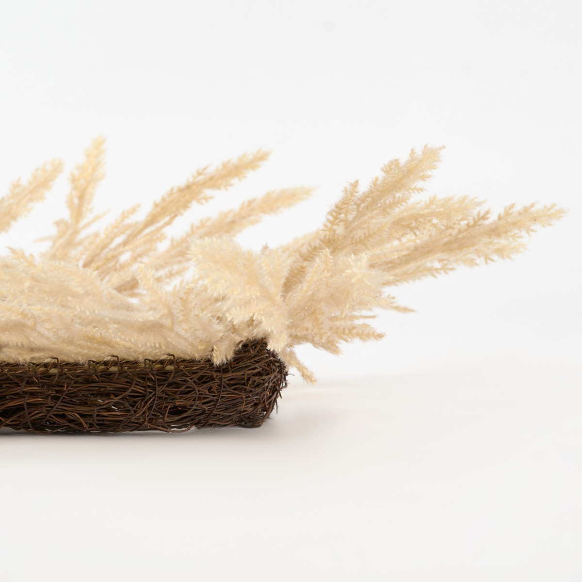 OHS Pampas Candle Holder - Natural>