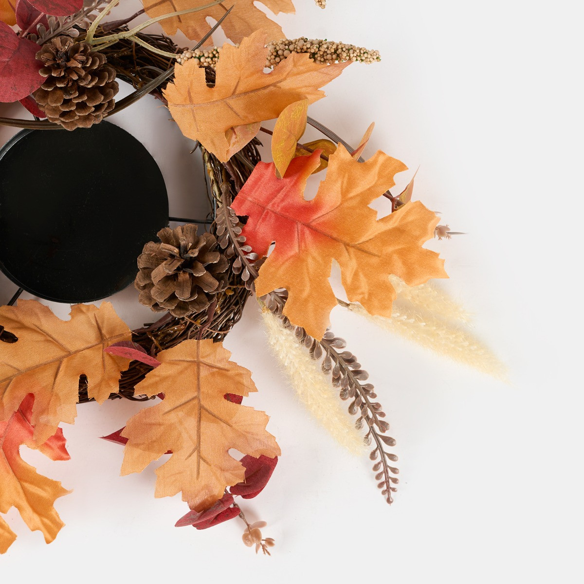 OHS Autumn Harvest Candle Holder - Brown>