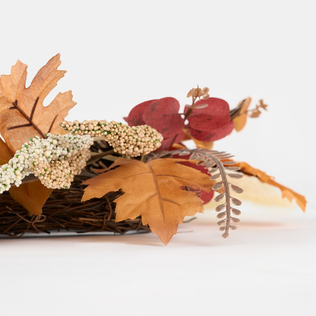 OHS Autumn Harvest Candle Holder - Brown>
