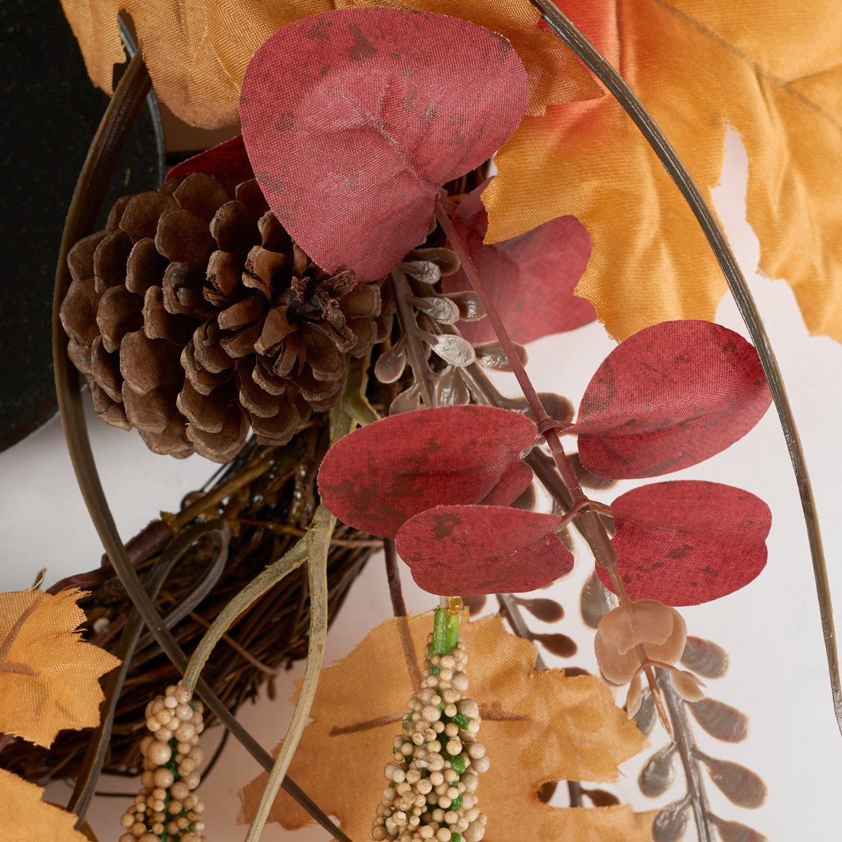 OHS Autumn Harvest Candle Holder - Brown>