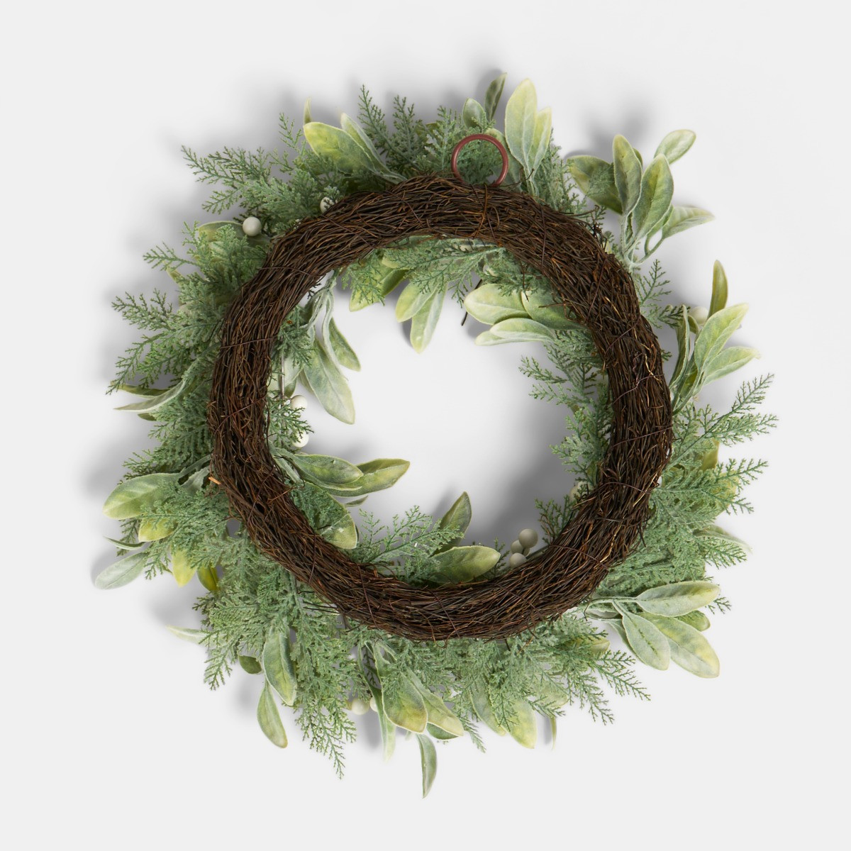OHS White Berry Wreath - White >
