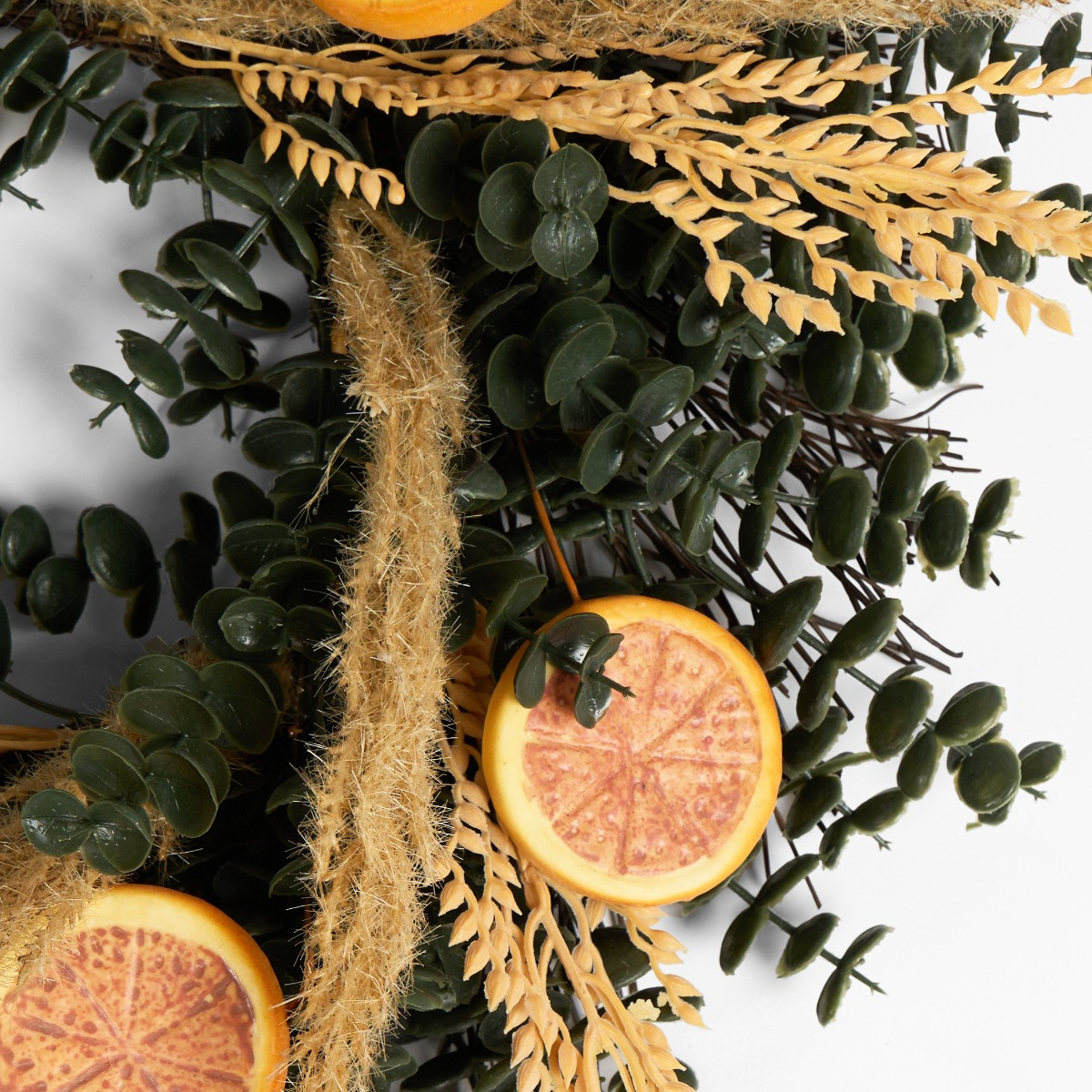 OHS Dried Orange Wreath - Green>
