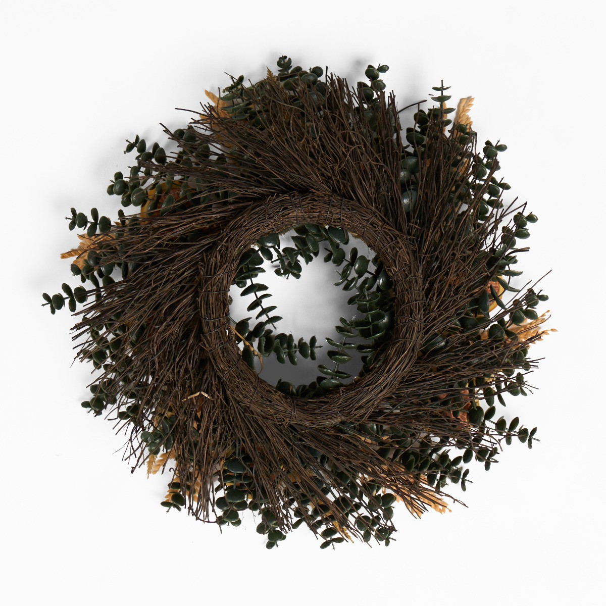 OHS Dried Orange Wreath - Green>