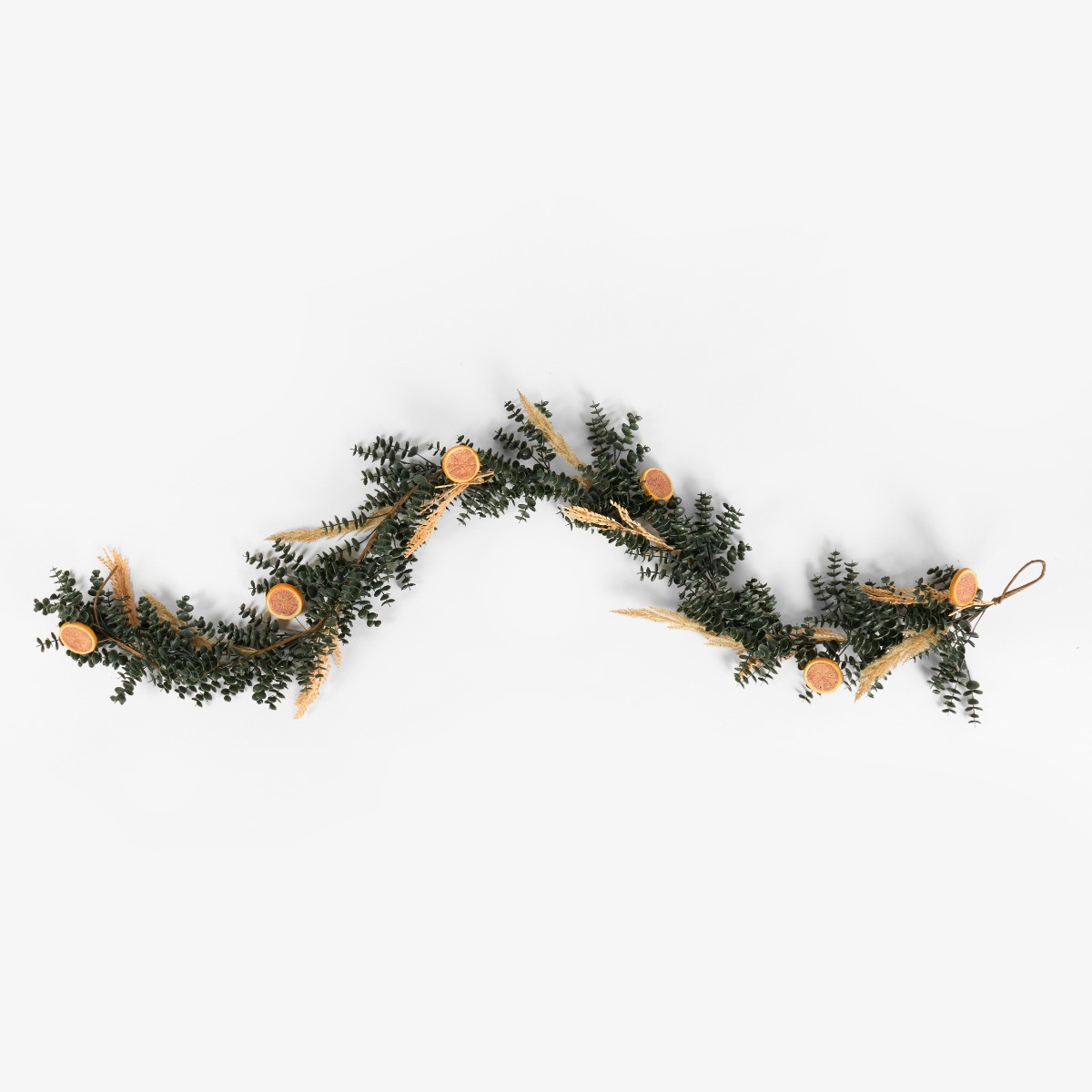 OHS Dried Orange Garland - Green>