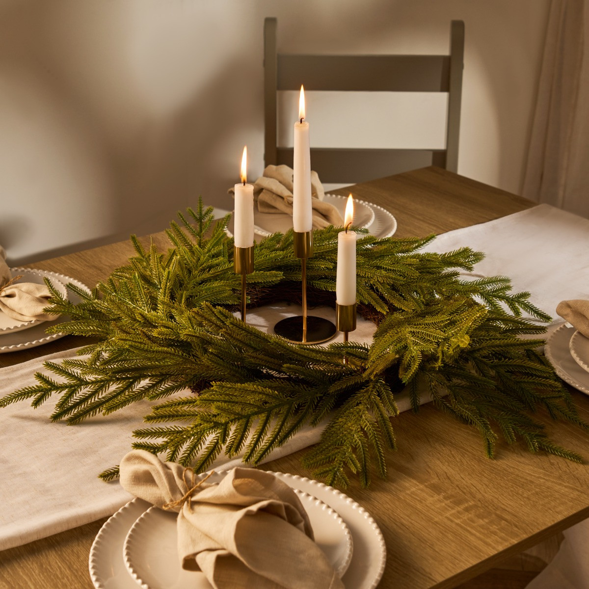 OHS Fir Greenery Wreath - Green>