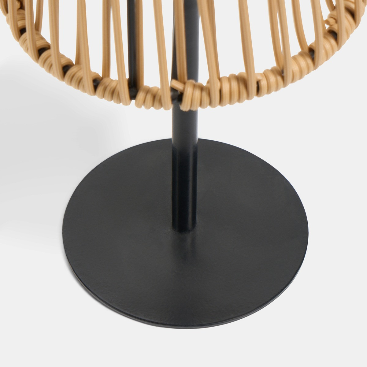 OHS Solar Rattan Table Lamp - Natural>