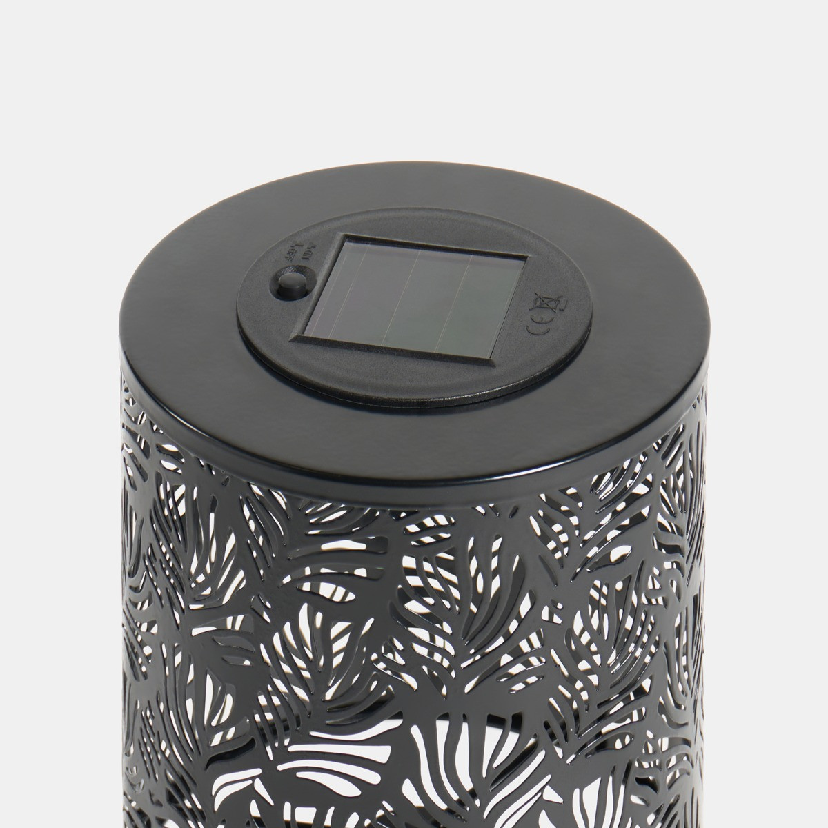 OHS Solar Metal Table Lamp - Black>