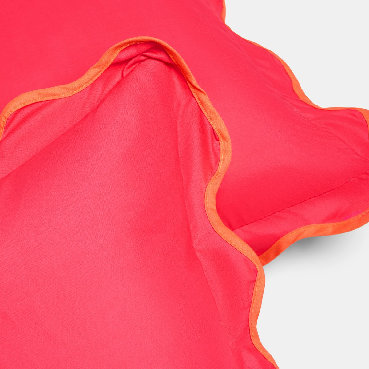 OHS Indoor/Outdoor Scallop Edge Cushion Covers - Pink/Orange>