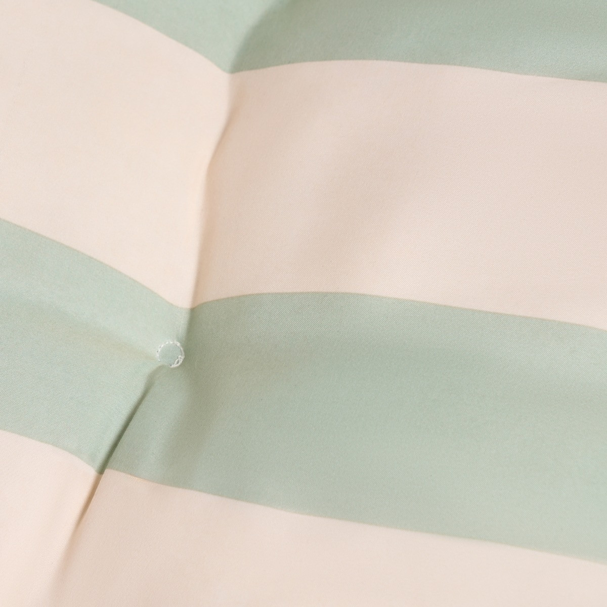 OHS 2-Seater Indoor/Outdoor Stripe Print Bench Pad - Sage/Cream>