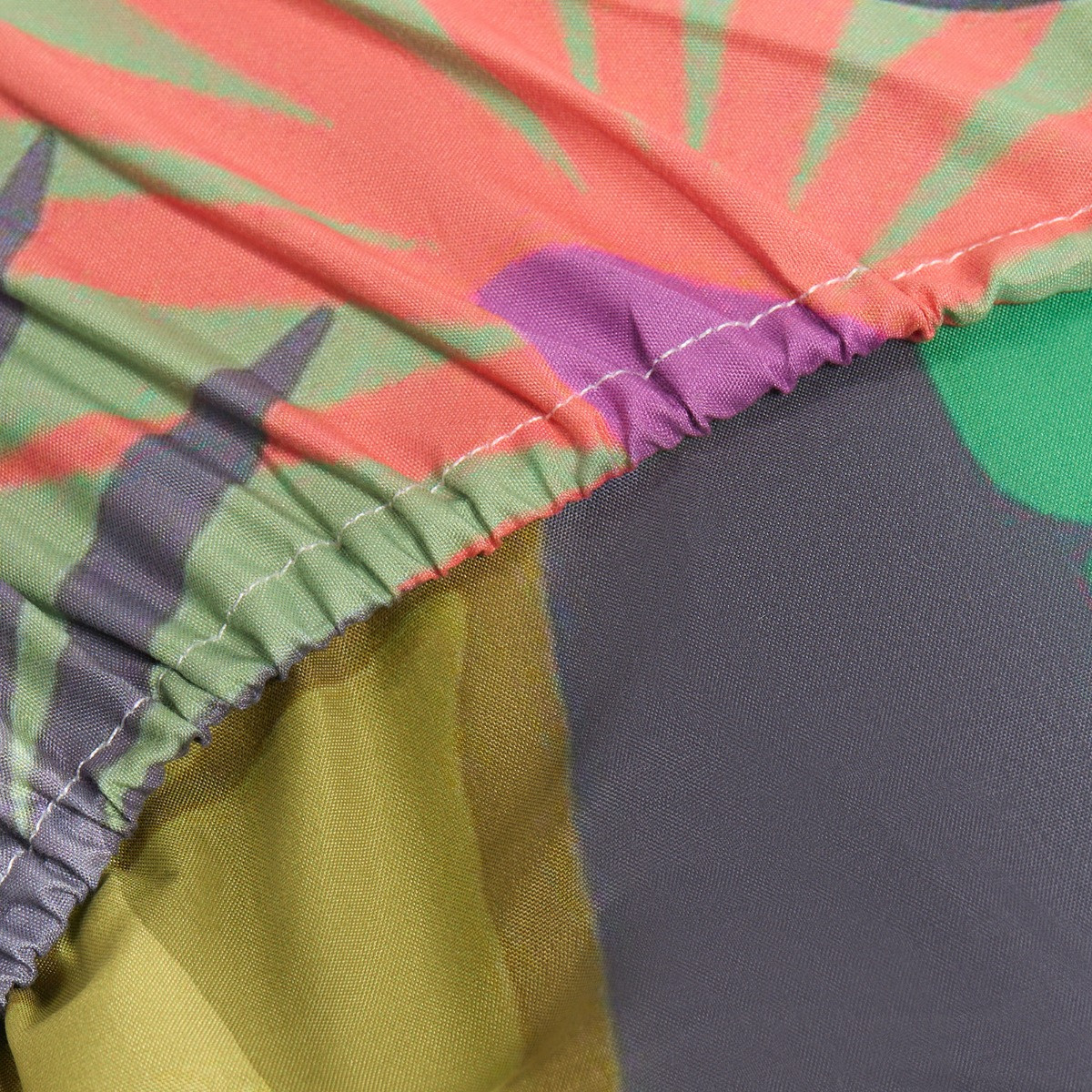 OHS Palm Print Gravity Chair Cushion - Green>