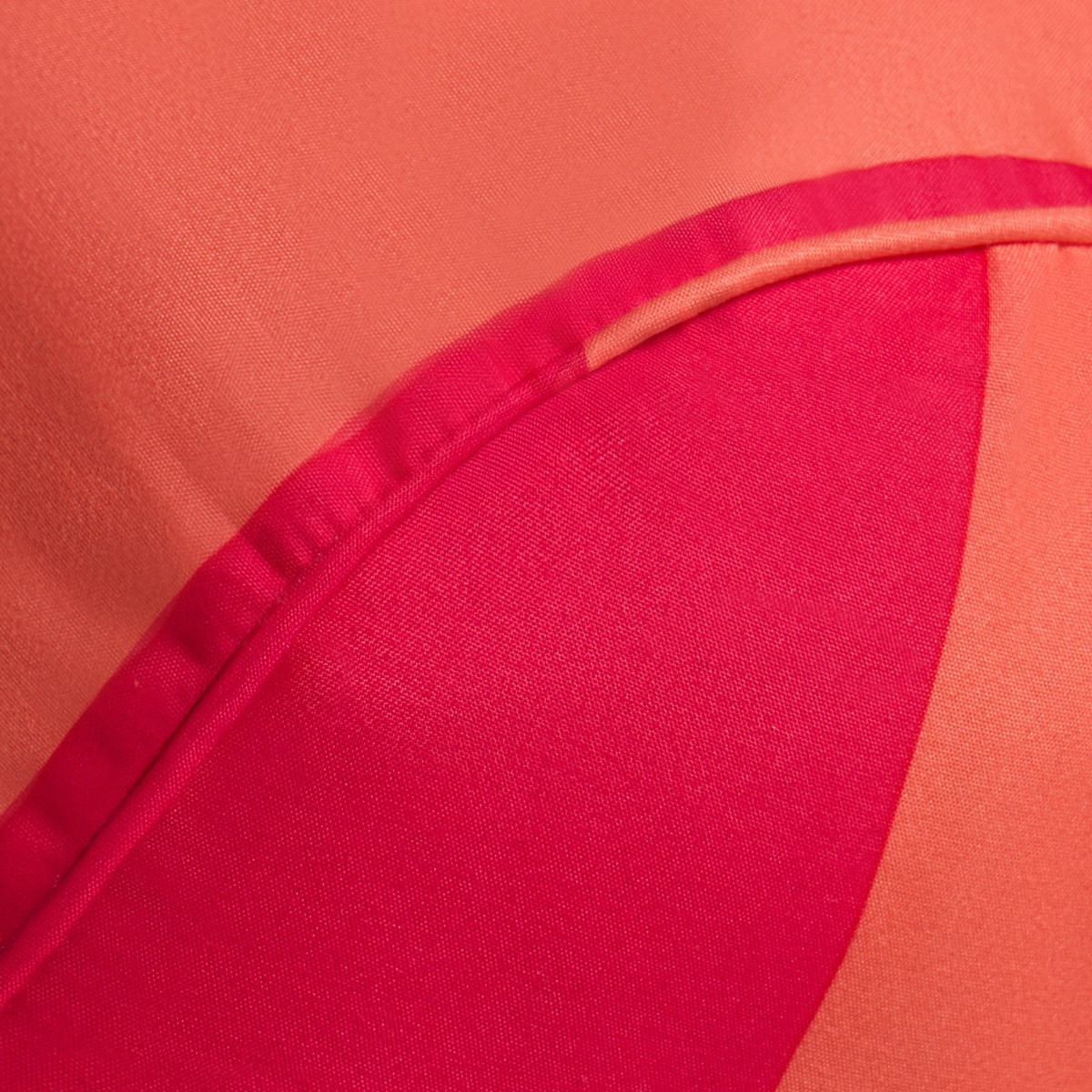 OHS Stripe Print Indoor/Outdoor Bolster Pillow - Orange/Pink>