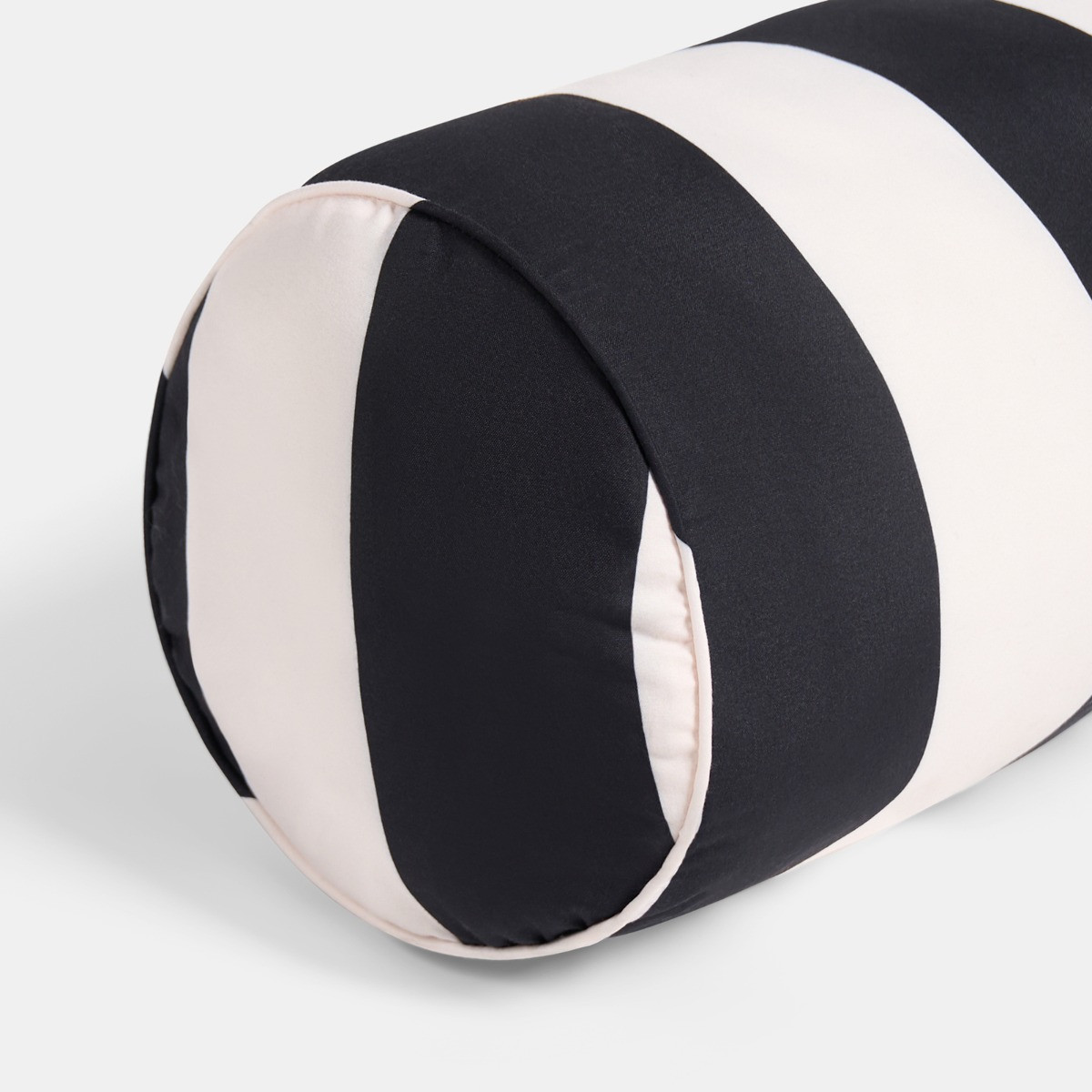 OHS Stripe Print Indoor/Outdoor Bolster Pillow - Monochrome>