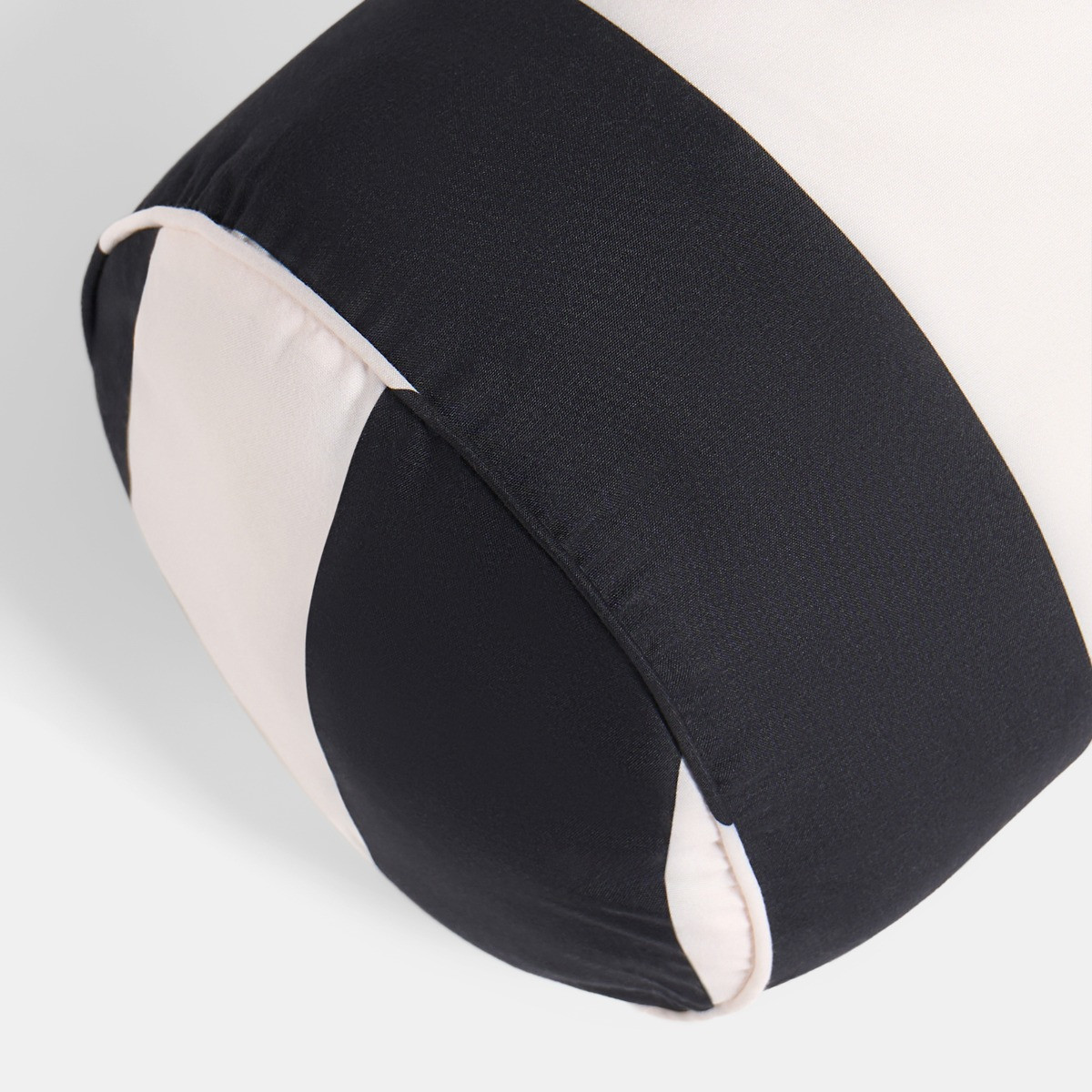 OHS Stripe Print Indoor/Outdoor Bolster Pillow - Monochrome>