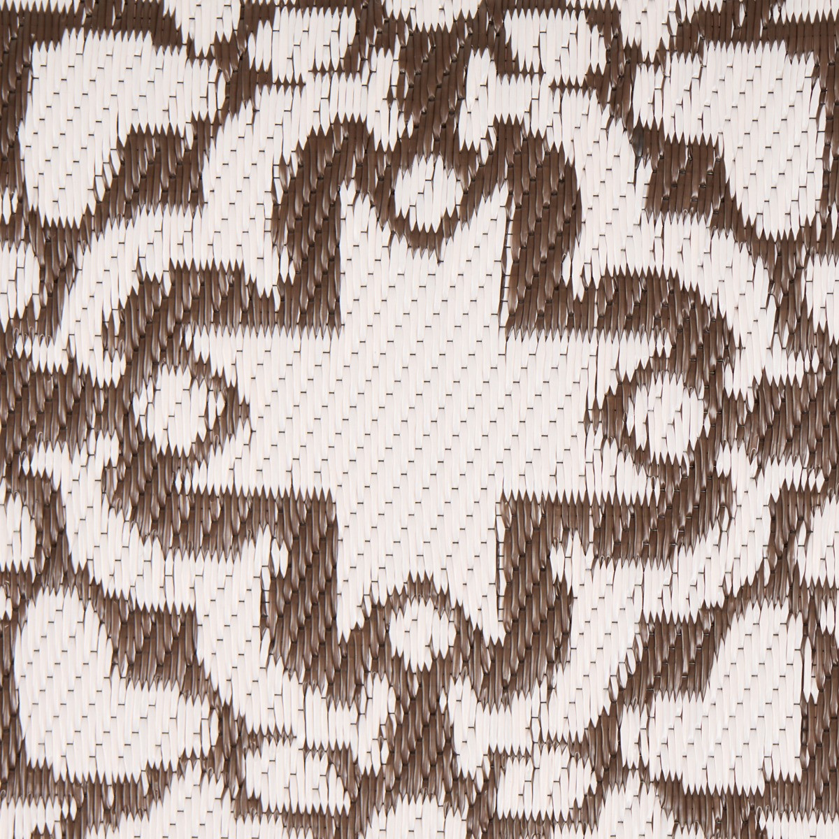 OHS Tile Print Reversible Outdoor Rug, Natural - 160 x 230cm>