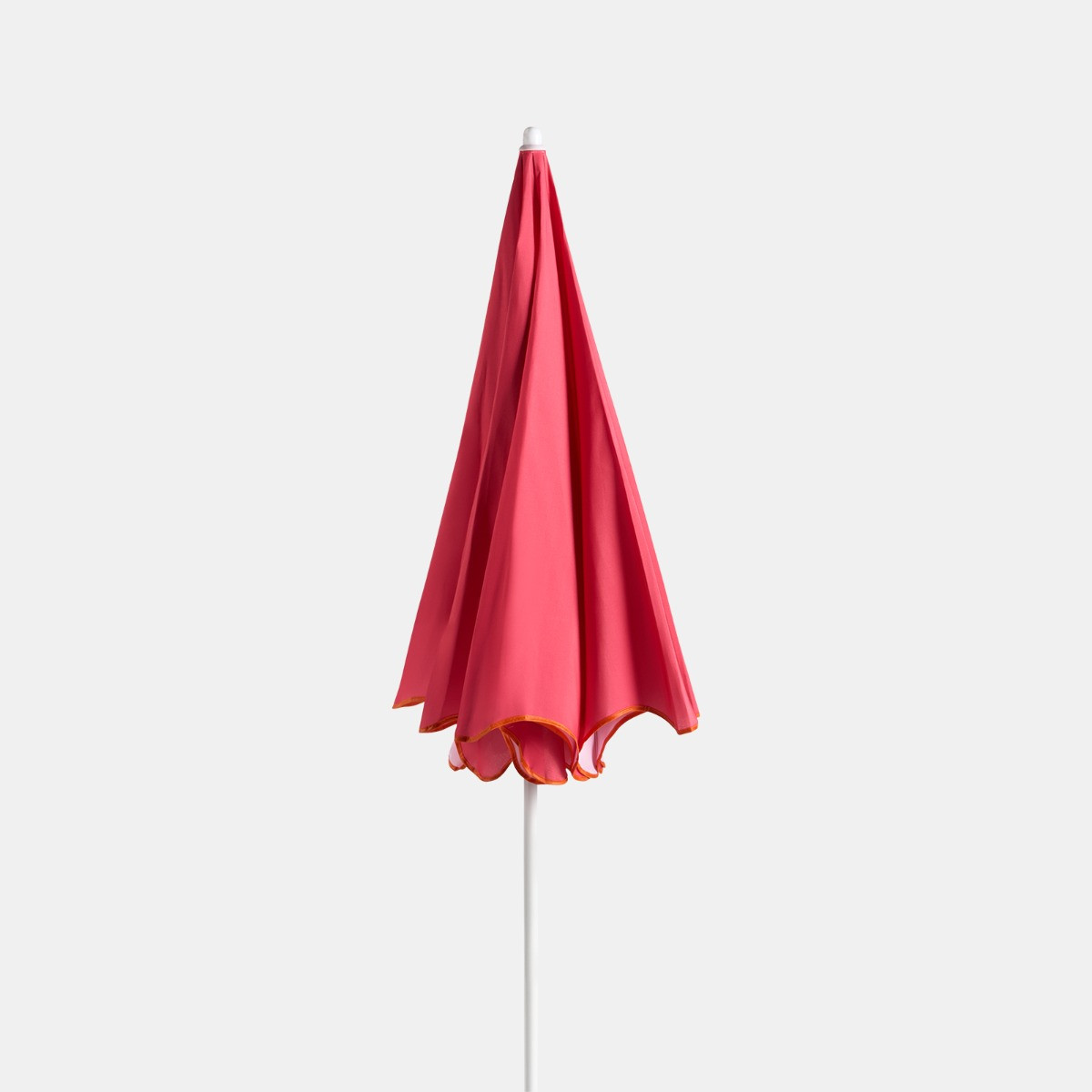 OHS Scallop Edge Outdoor Parasol - Pink/Orange>
