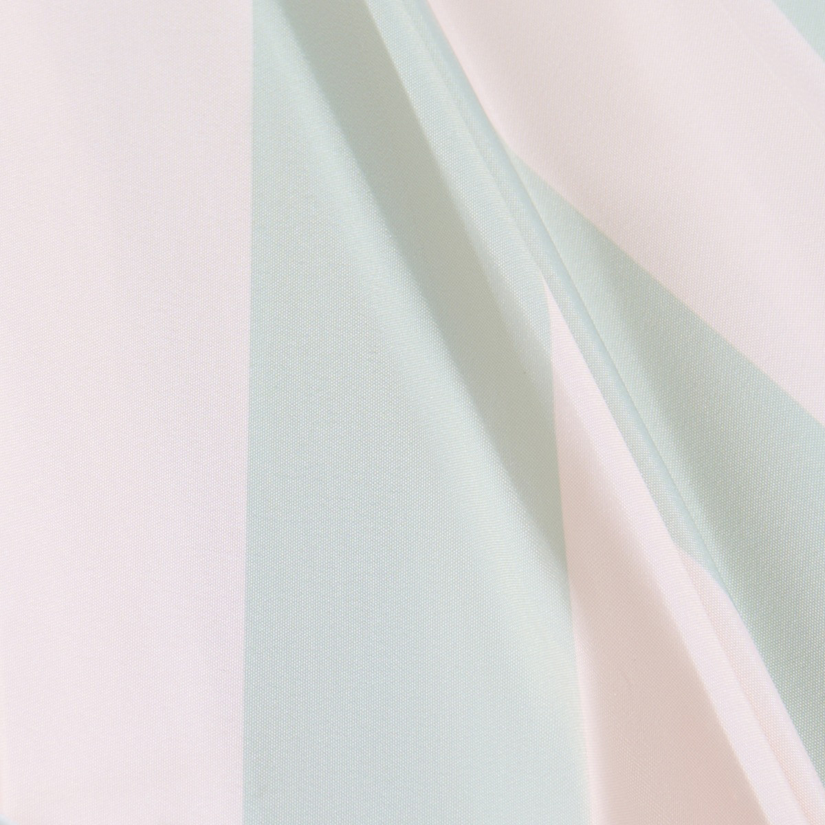 OHS Stripe Print Outdoor Parasol - Sage/Cream>