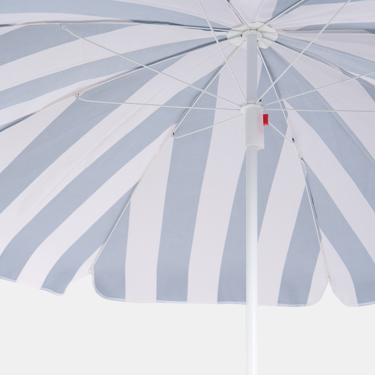 OHS Stripe Print Outdoor Parasol - Monochrome>