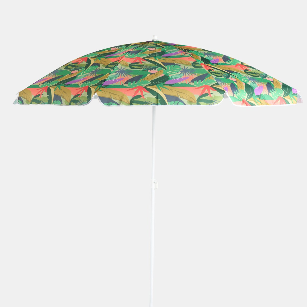 OHS Palm Print Outdoor Parasol - Green>
