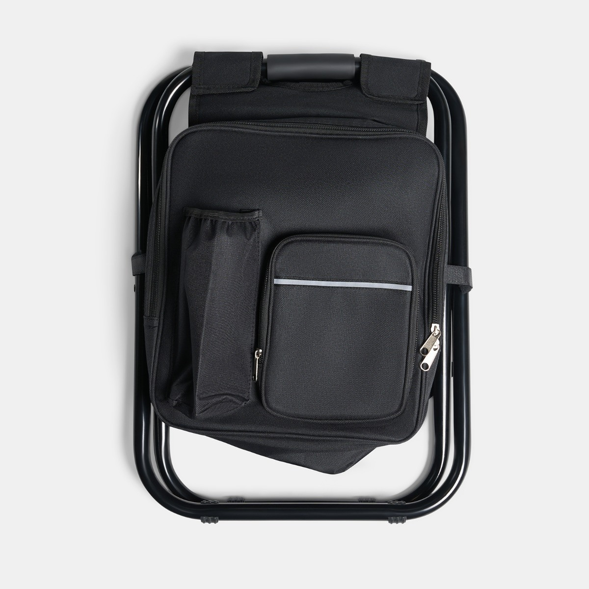 OHS 3 in 1 Camping Cooling Bag Seat - Black>